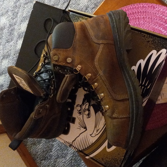 Georgia Men's 6 in. Lace up STEEL TOE BOOT - Picture 5 of 9